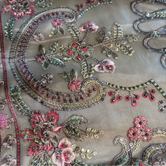 Stitched Maxi/Long dress (designer ZebTan) - Picture 11 of 11